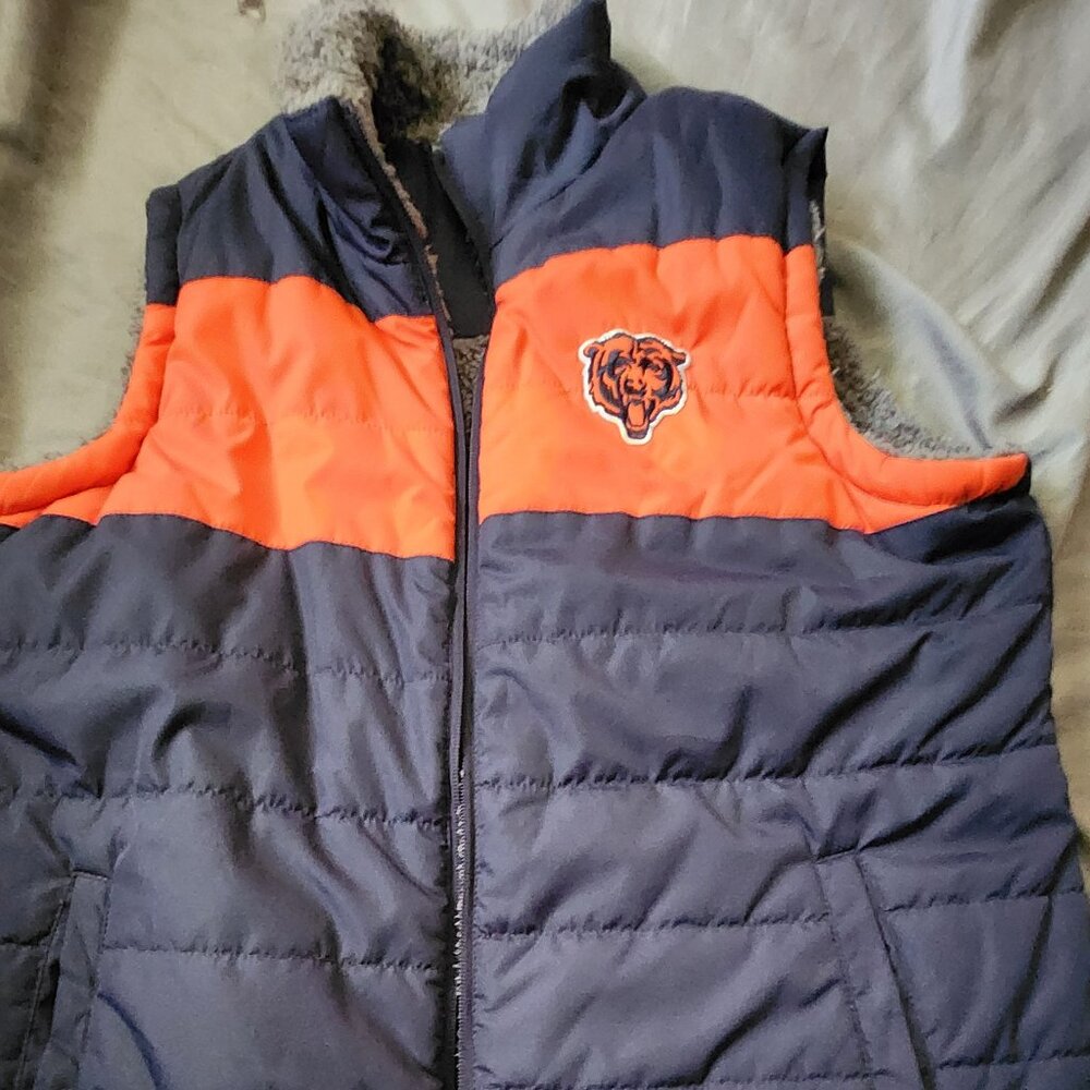 Chicago Bears woman vest size XL